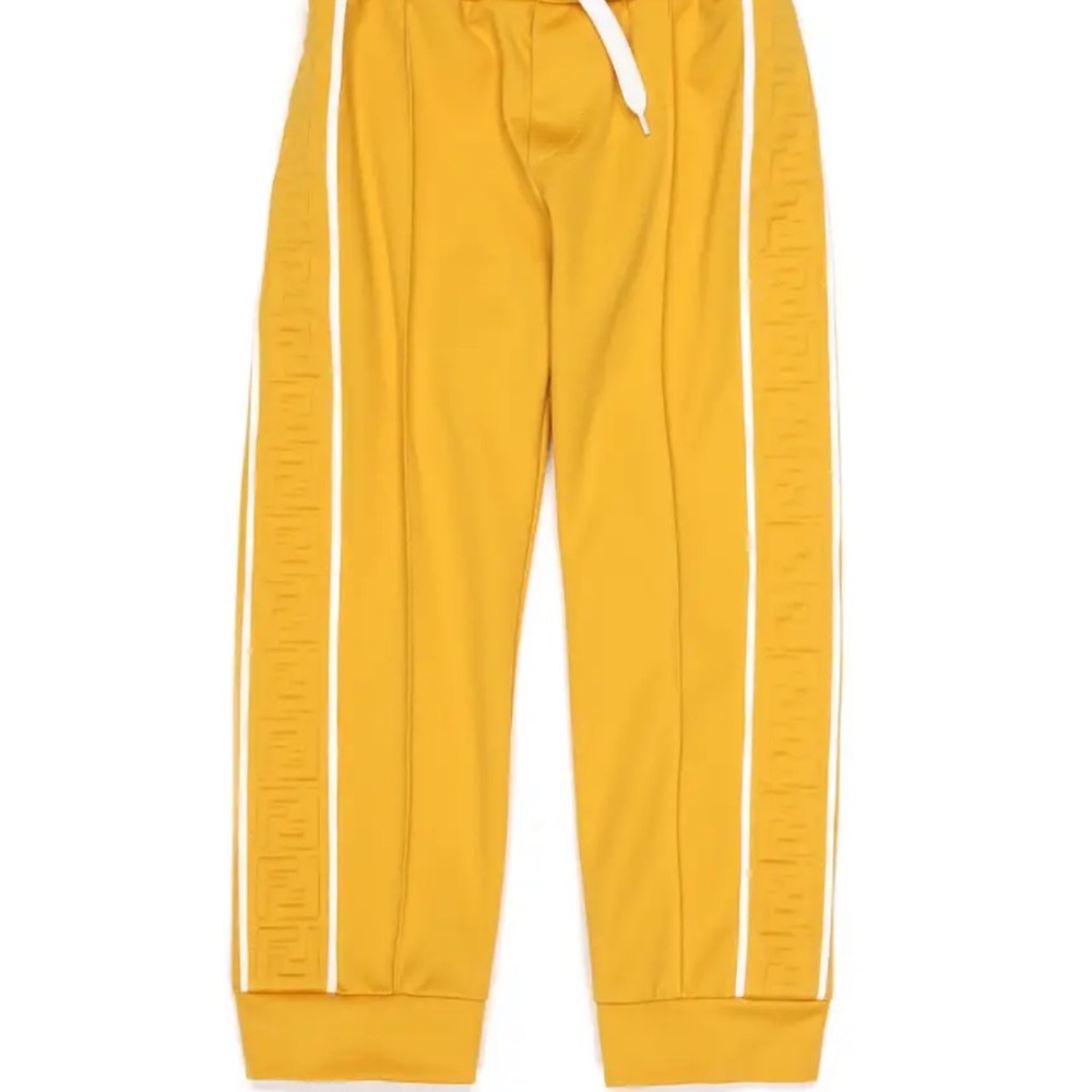 Fendi mustard color jogger